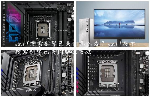 win11搜索引擎已关闭怎么办？win11提示搜索引擎已关闭解决方法