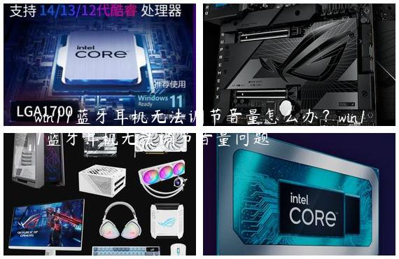win11蓝牙耳机无法调节音量怎么办？win11蓝牙耳机无法调节音量问题
