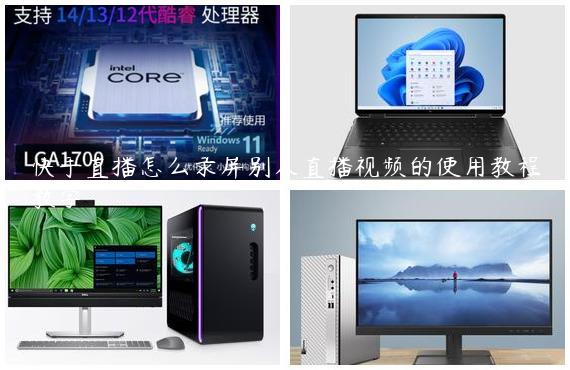 快手直播怎么录屏别人直播视频的使用教程教学
