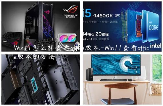 Win11怎么样查看office版本-Win11查看office版本的方法
