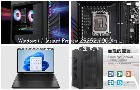 Windows11 Insider Preview 25252.1000(rs_prerelease)推送！（附完整更新日志）