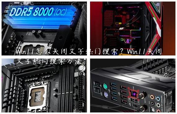 Win11怎么关闭文字热门搜索？Win11关闭文字热门搜索方法