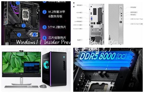 Windows11 Insider Preview 25236.1000(rs_prerelease)发布!（附完整更新日志）