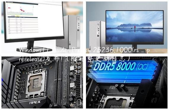 Windows11 Insider Preview 25236.1000(rs_prerelease)发布!（附完整更新日志）