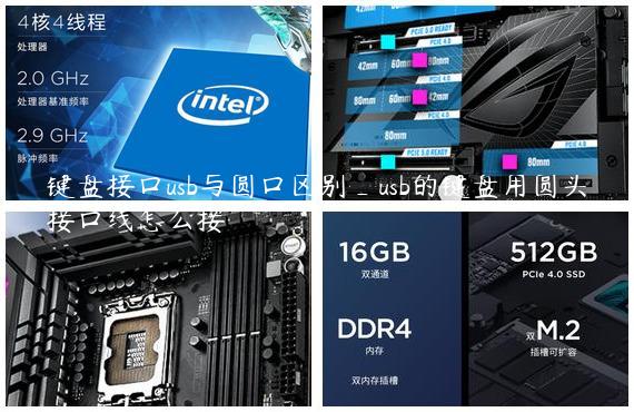 键盘接口usb与圆口区别_usb的键盘用圆头接口线怎么接