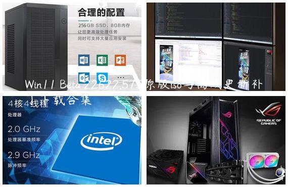 Win11 Beta 22622.575原版iso与离线更新补丁下载合集