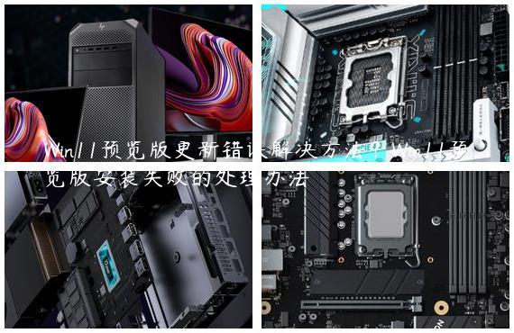 Win11预览版更新错误解决方法？Win11预览版安装失败的处理办法