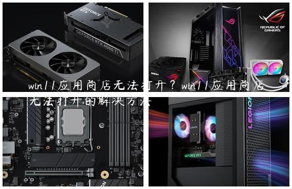 win11应用商店无法打开？win11应用商店无法打开的解决方法