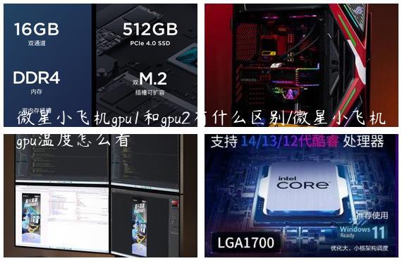 微星小飞机gpu1和gpu2有什么区别/微星小飞机gpu温度怎么看