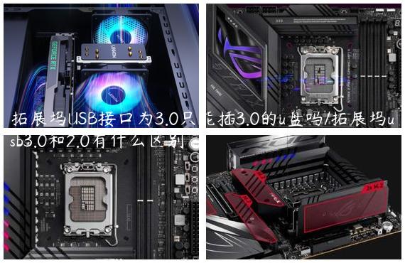 拓展坞USB接口为3.0只能插3.0的u盘吗/拓展坞usb3.0和2.0有什么区别
